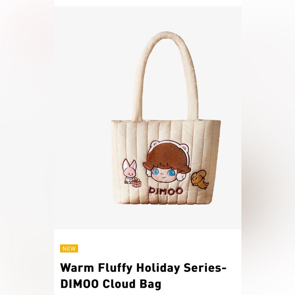 POP MART Dimmoo Warm Fluffy Bag